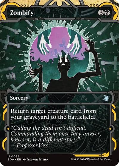 Zombify Secrets of Strixhaven: Mystical Archive Magic card