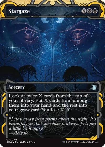 Stargaze Secrets of Strixhaven: Mystical Archive Magic card