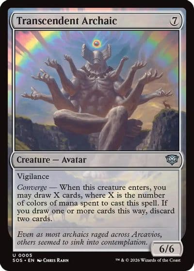 Transcendent Archaic Secrets of Strixhaven Magic card