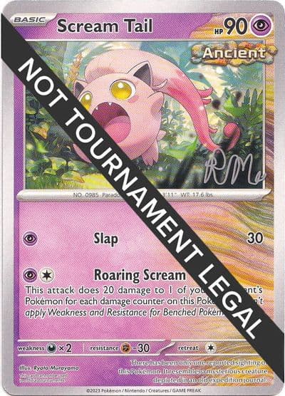 Scream Tail - 2025 (Riley McKay) World Championship Decks Pokemon card