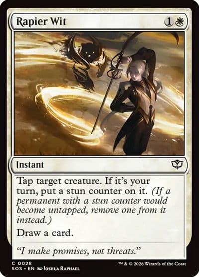 Rapier Wit Secrets of Strixhaven Magic card