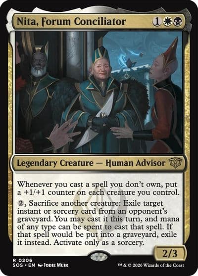 Nita Forum Conciliator Secrets of Strixhaven Magic card