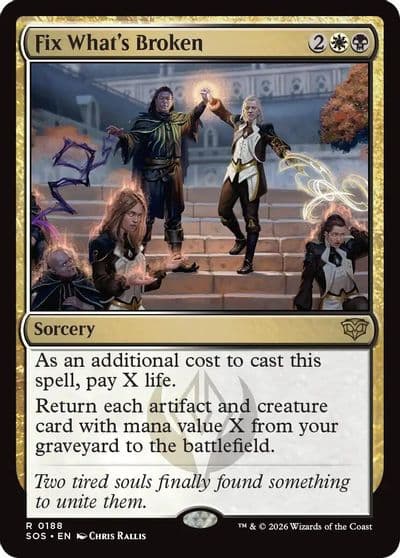 Fix Whats Broken Secrets of Strixhaven Magic card