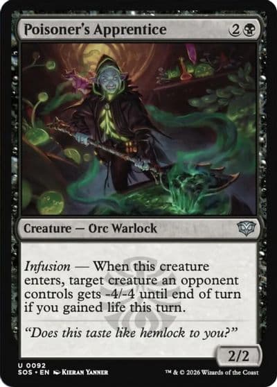 Poisoners Apprentice Secrets of Strixhaven Magic card