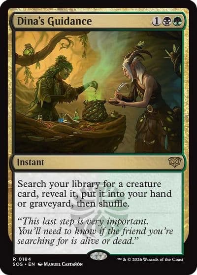 Dinas Guidance Secrets of Strixhaven Magic card