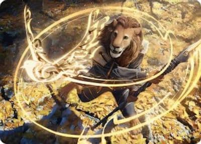 Eager Glyphmage Art Card Art Series: Secrets of Strixhaven Magic card