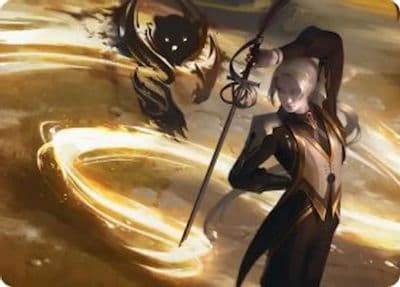 Rapier Wit Art Card Art Series: Secrets of Strixhaven Magic card