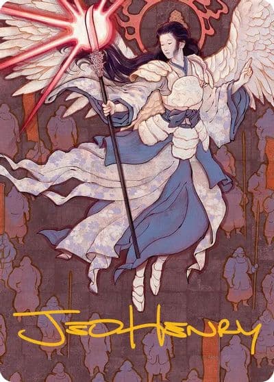 Akromas Will Art Card Gold Stamped Signature Art Series: Secrets of Strixhaven Magic card
