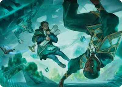 Divergent Equation Art Card Art Series: Secrets of Strixhaven Magic card