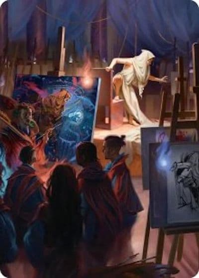 Archaeomancer Art Card Art Series: Secrets of Strixhaven Magic card
