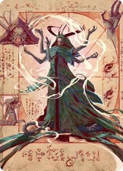 Tragedy Feaster Art Card Art Series: Secrets of Strixhaven Magic card