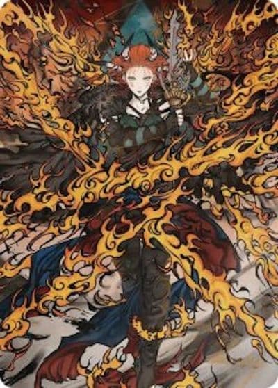 Jeskas Will Art Card Art Series: Secrets of Strixhaven Magic card