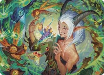 Lumarets Favor Art Card Art Series: Secrets of Strixhaven Magic card