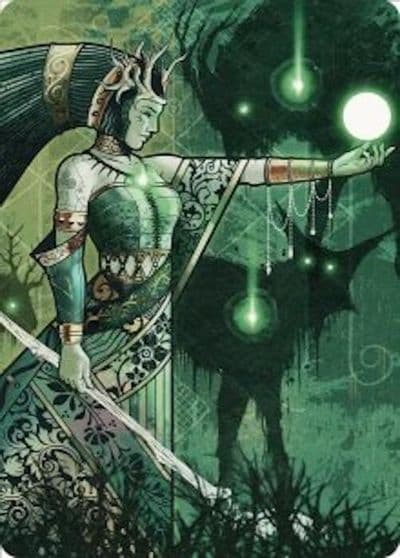 Shamanic Revelation Art Card Art Series: Secrets of Strixhaven Magic card