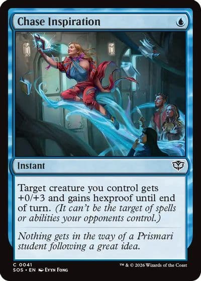 Chase Inspiration Secrets of Strixhaven Magic card