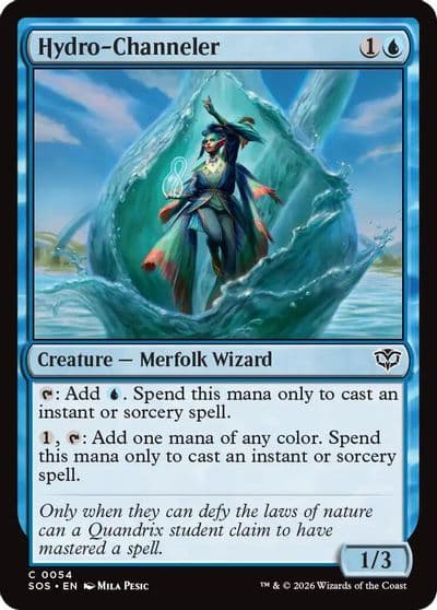 Hydro Channeler Secrets of Strixhaven Magic card