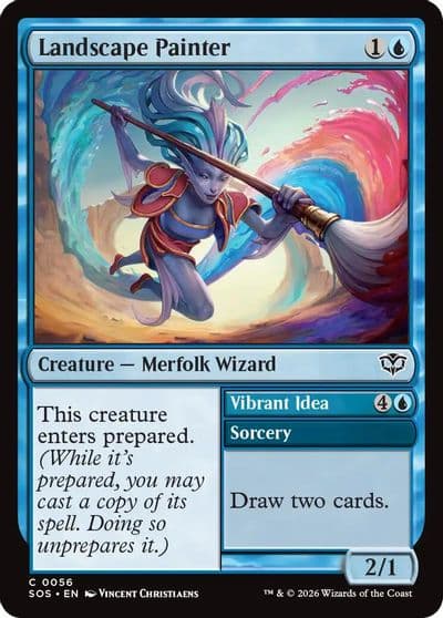 Landscape Painter Secrets of Strixhaven Magic card