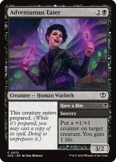 Adventurous Eater Secrets of Strixhaven Magic card