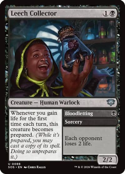 Leech Collector Secrets of Strixhaven Magic card