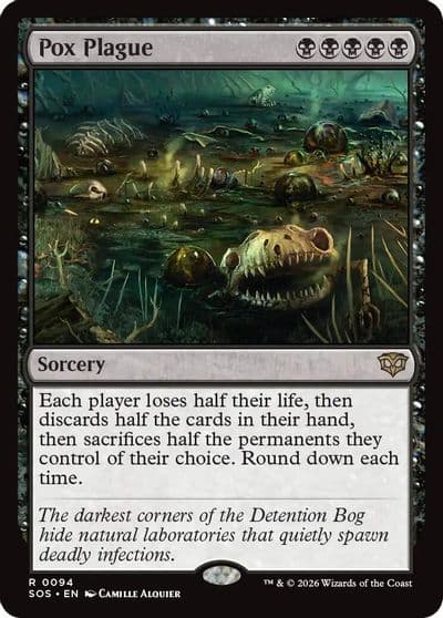 Pox Plague Secrets of Strixhaven Magic card