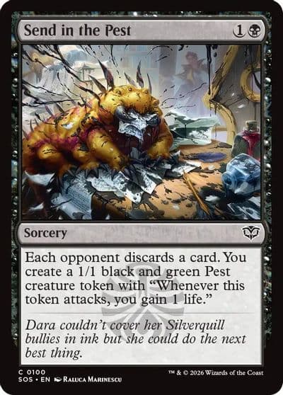 Send in the Pest Secrets of Strixhaven Magic card