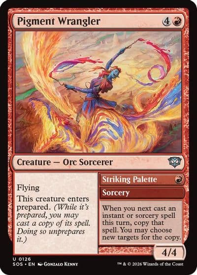 Pigment Wrangler Secrets of Strixhaven Magic card