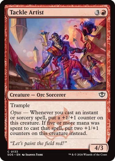 Tackle Artist Secrets of Strixhaven Magic card