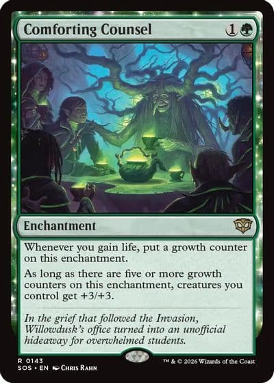 Comforting Counsel Secrets of Strixhaven Magic card