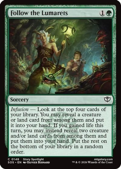 Follow the Lumarets Secrets of Strixhaven Magic card