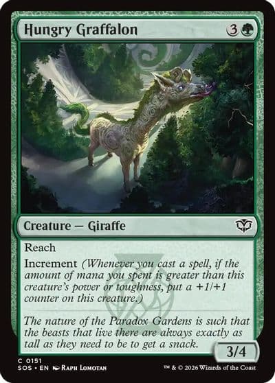Hungry Graffalon Secrets of Strixhaven Magic card