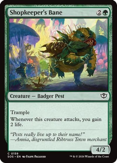Shopkeepers Bane Secrets of Strixhaven Magic card