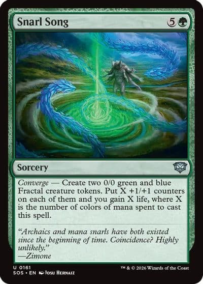 Snarl Song Secrets of Strixhaven Magic card