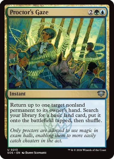 Proctors Gaze Secrets of Strixhaven Magic card
