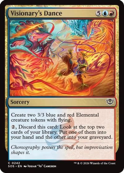 Visionarys Dance Secrets of Strixhaven Magic card