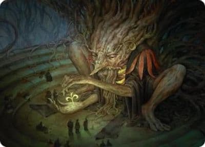 Old Growth Educator Art Card Art Series: Secrets of Strixhaven Magic card