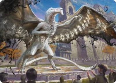 Silverquill the Disputant Art Card Art Series: Secrets of Strixhaven Magic card
