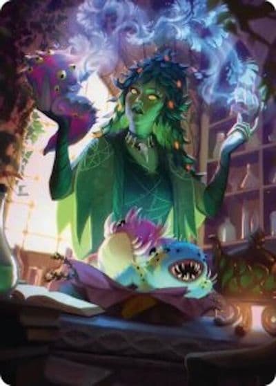 Dina Essence Brewer Art Card Art Series: Secrets of Strixhaven Magic card