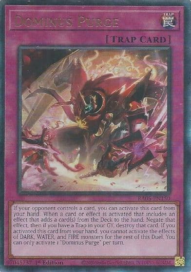 Dominus Purge Ultimate Rare Rarity Collection 5 Yu-Gi-Oh! card