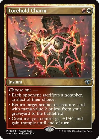 Lorehold Charm Promo Pack: Secrets of Strixhaven Magic card