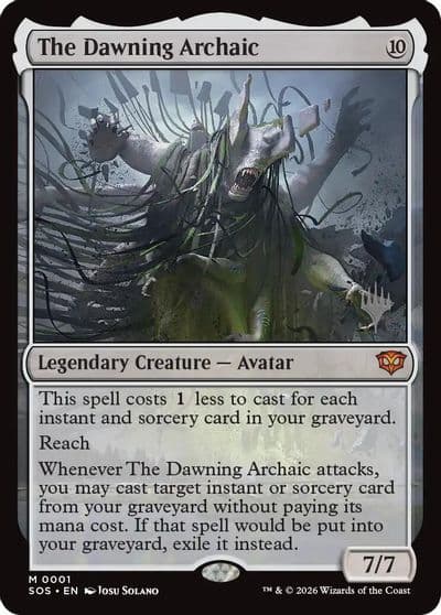 The Dawning Archaic Promo Pack: Secrets of Strixhaven Magic card
