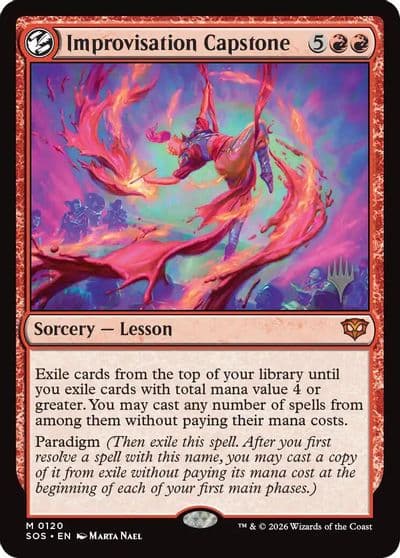 Improvisation Capstone Promo Pack: Secrets of Strixhaven Magic card
