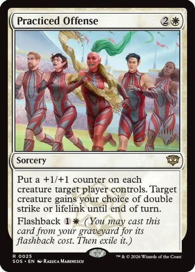 Practiced Offense Promo Pack: Secrets of Strixhaven Magic card