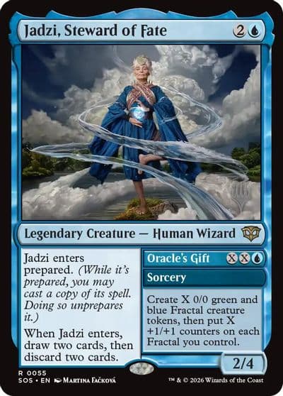 Jadzi Steward of Fate Promo Pack: Secrets of Strixhaven Magic card