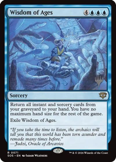 Wisdom of Ages Promo Pack: Secrets of Strixhaven Magic card