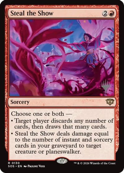 Steal the Show Promo Pack: Secrets of Strixhaven Magic card
