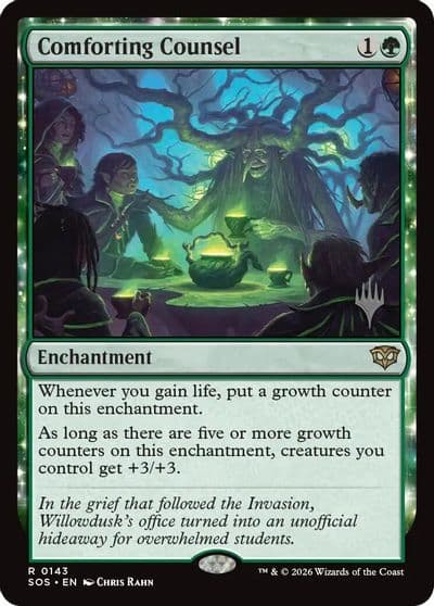 Comforting Counsel Promo Pack: Secrets of Strixhaven Magic card