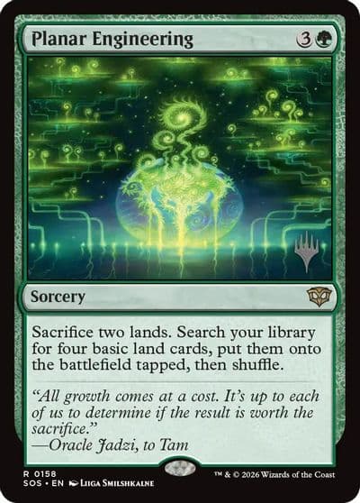 Planar Engineering Promo Pack: Secrets of Strixhaven Magic card
