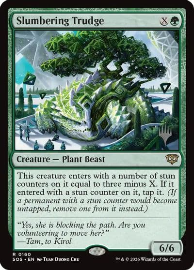 Slumbering Trudge Promo Pack: Secrets of Strixhaven Magic card