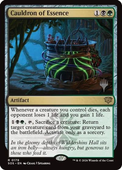 Cauldron of Essence Promo Pack: Secrets of Strixhaven Magic card