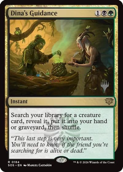 Dinas Guidance Promo Pack: Secrets of Strixhaven Magic card